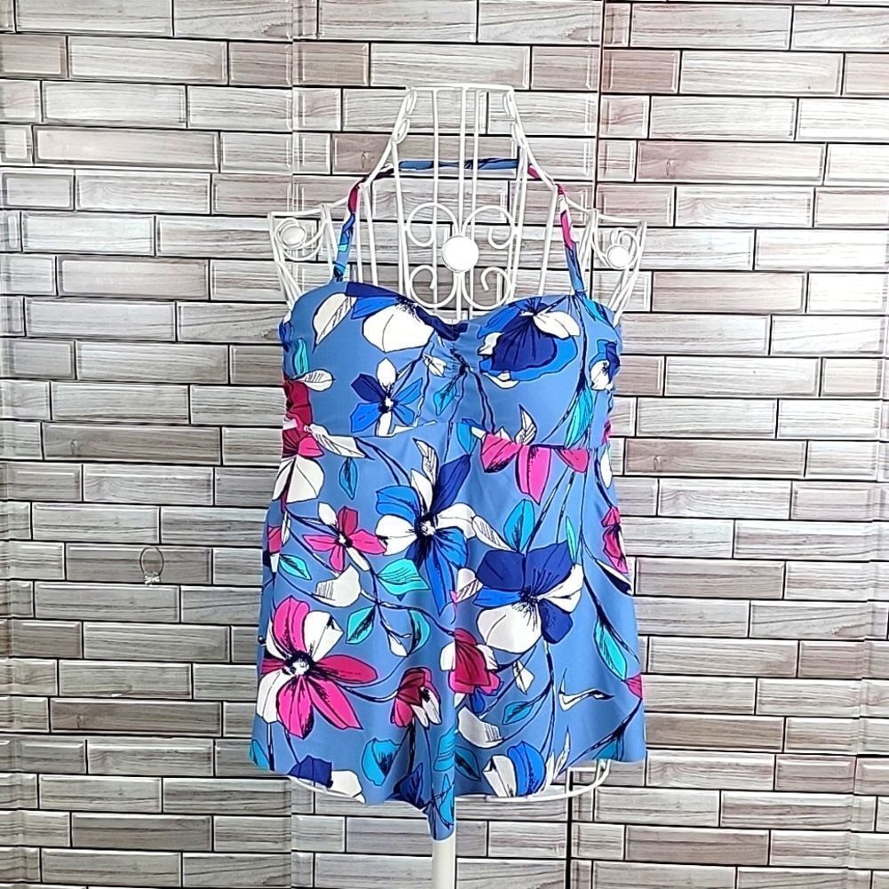 Dip floral print tankini Size M